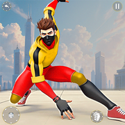 Flying Spider Fight Hero Games icon