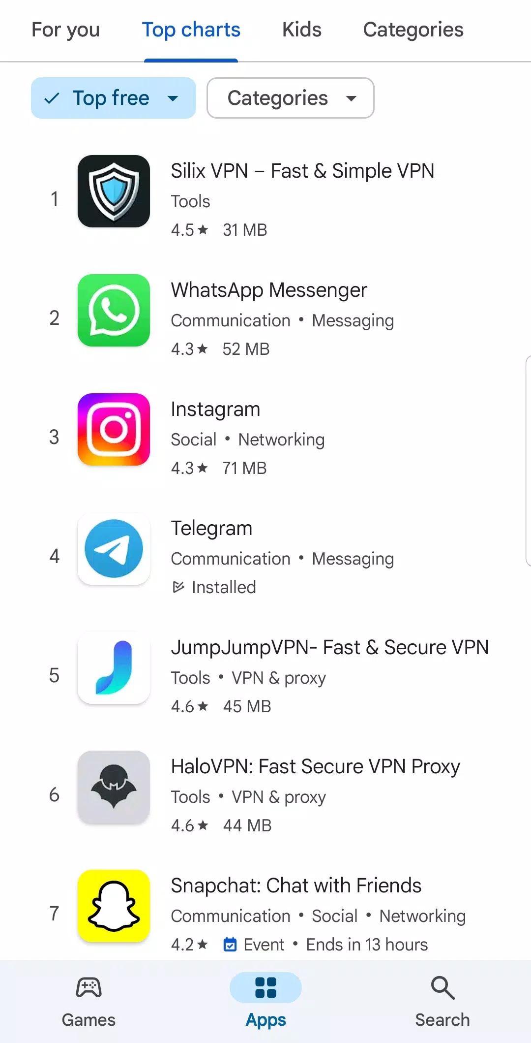 Google Play Store screenshot