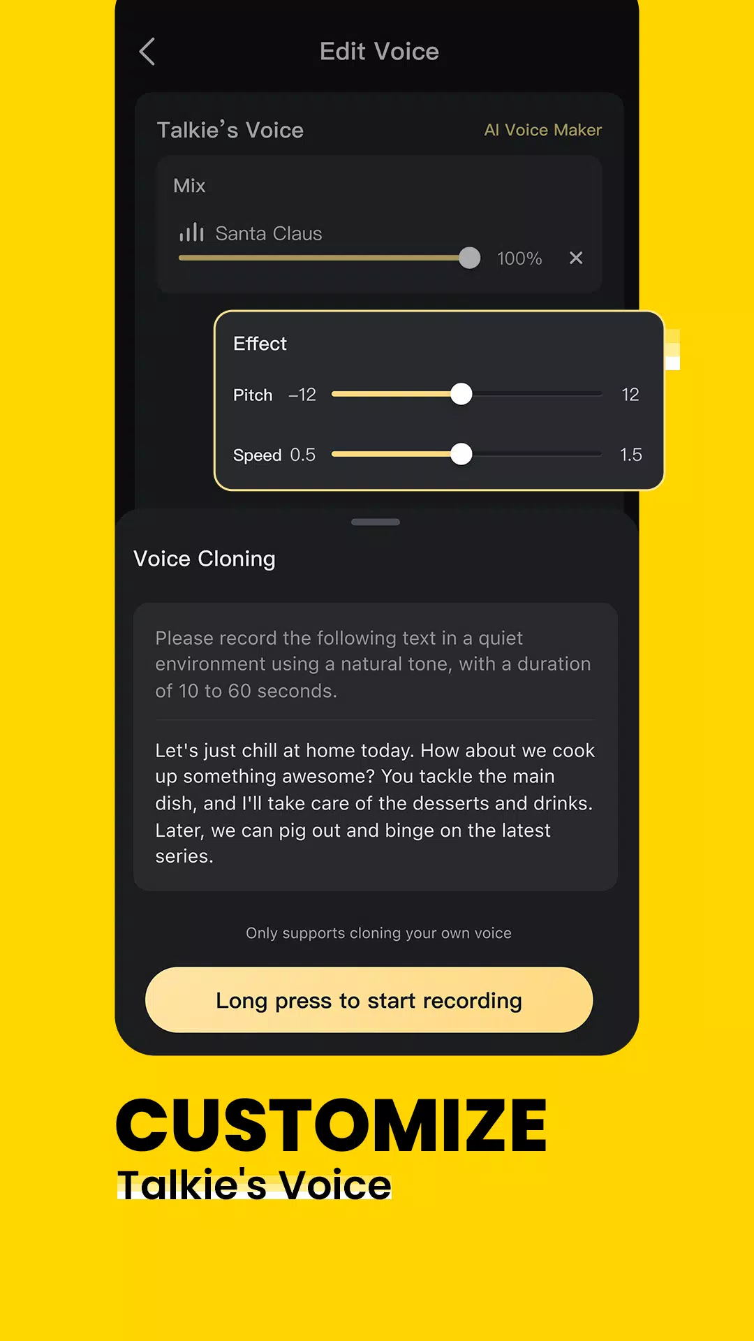 Talkie screenshot