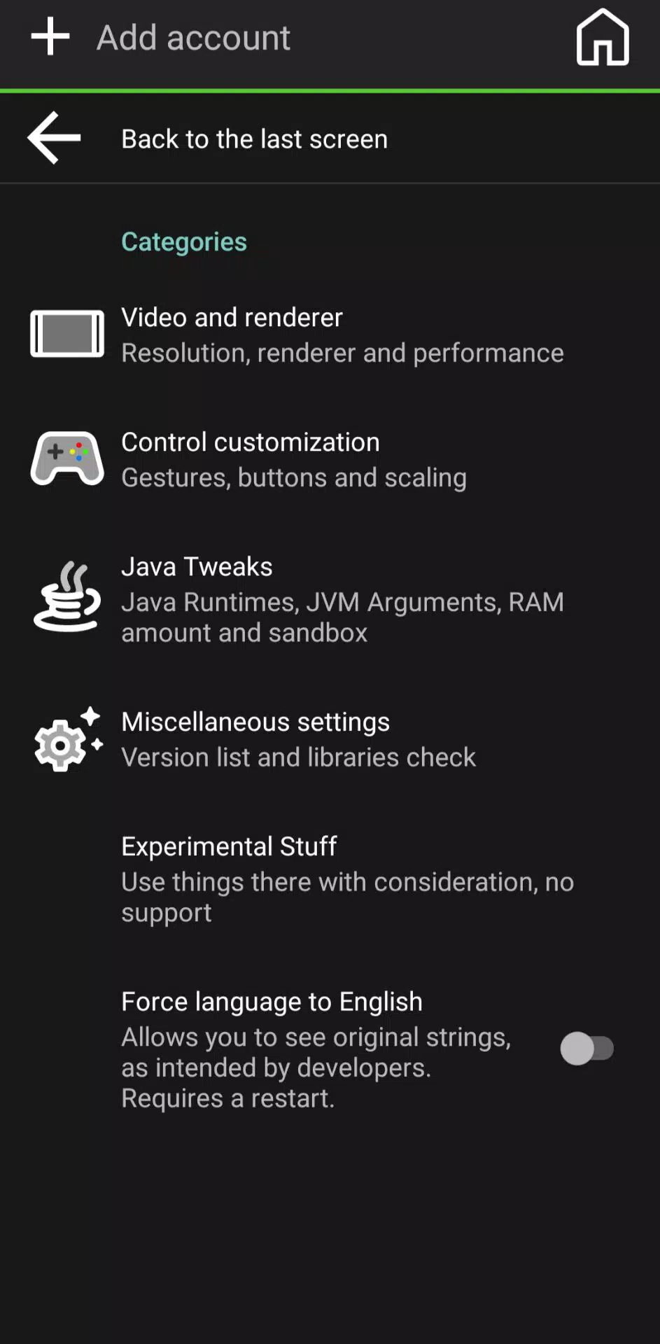 PojavLauncher screenshot