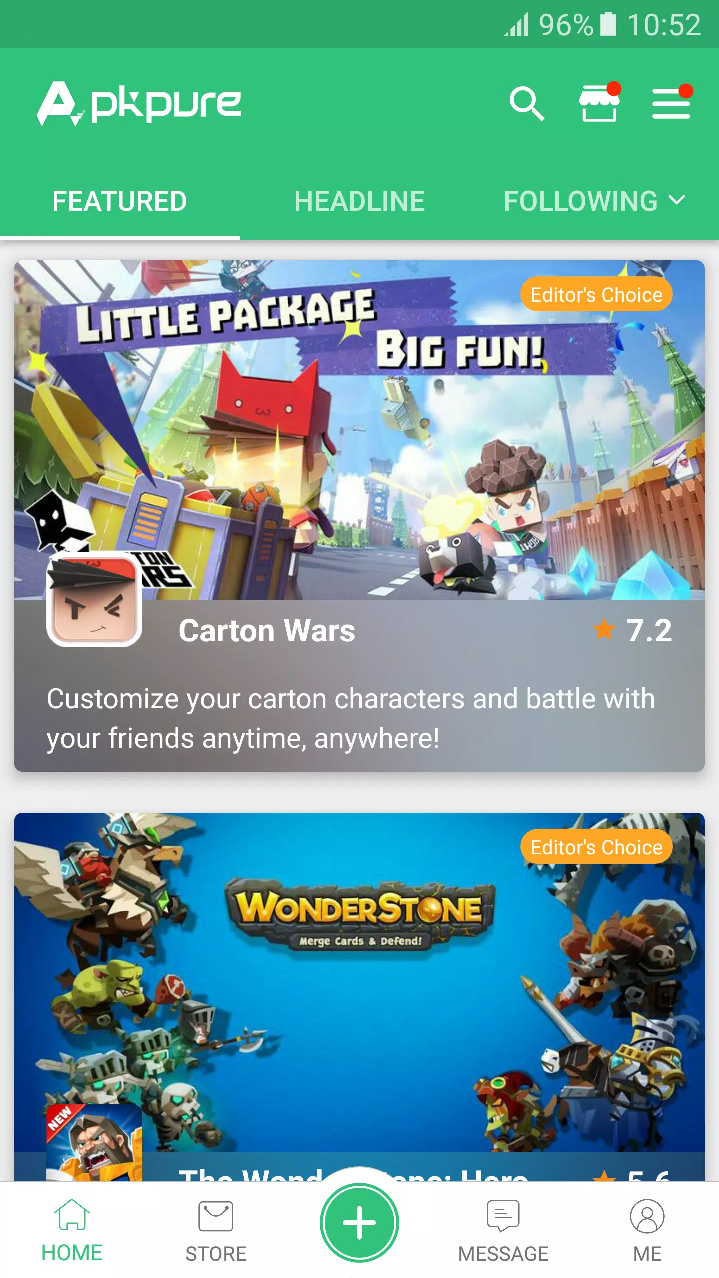 APKPure screenshot